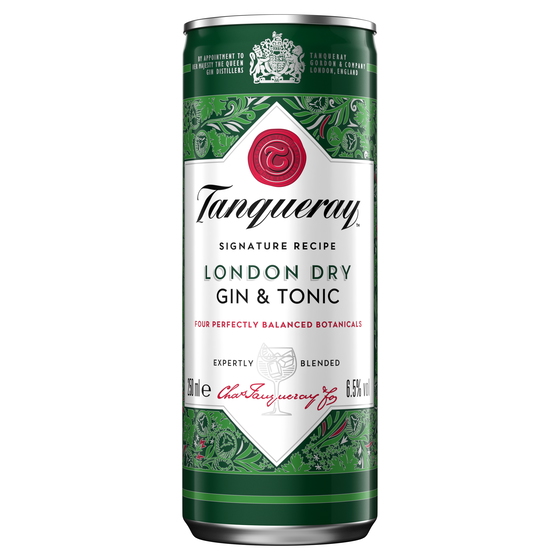 Tanqueray Gin & Tonic 6,5% 12x25 cl.